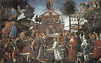 The Temptation of Christ, 1481-2, Cappella Sistina, Vatican